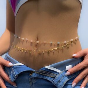 Shinny Belly Beads Waist Chain