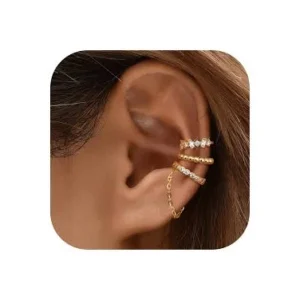 3 Pairs Ear Cuff Earrings